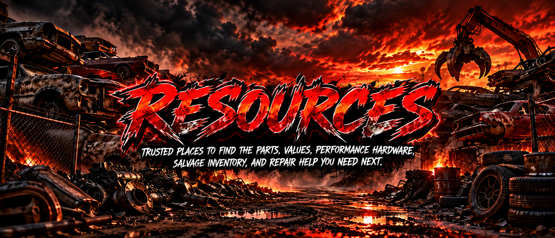 PonyUp Performance Resources - automotive parts, salvage, performance, values, and repair resources